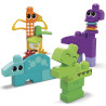 MEGA BLOKS FISHER-PRICE SQUEAK'N CHOMP DINOS