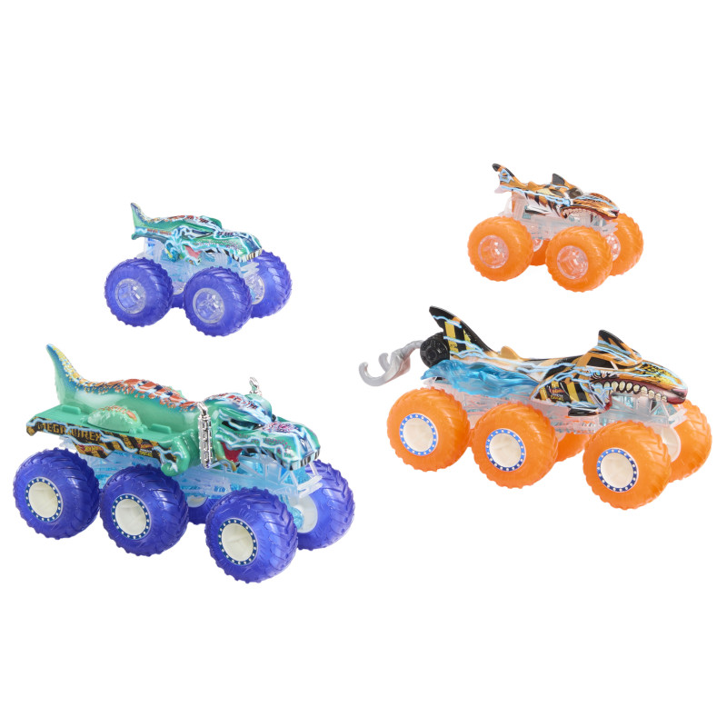 HOT WHEELS MONSTER TRUCKS POWER SMASHERS -SETTI