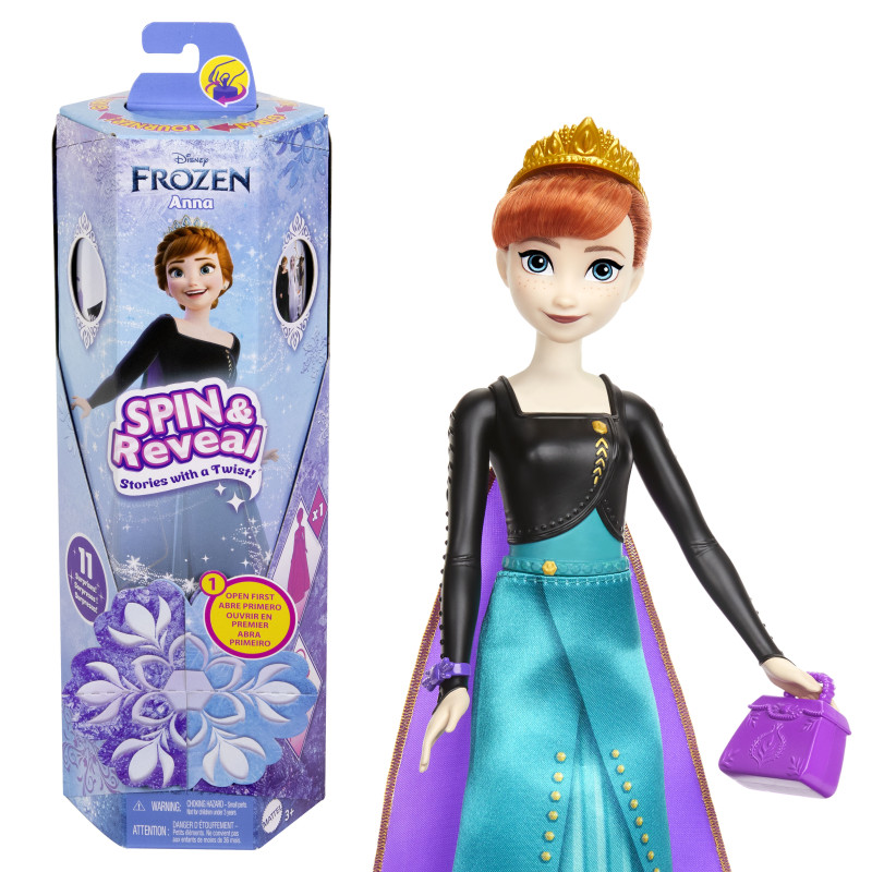 DISNEY FROZEN FASHION REVEAL ANNA