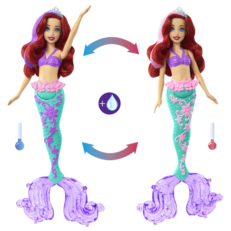 DISNEY PRINCESS HYPER HAIR FEATURE ARIEL