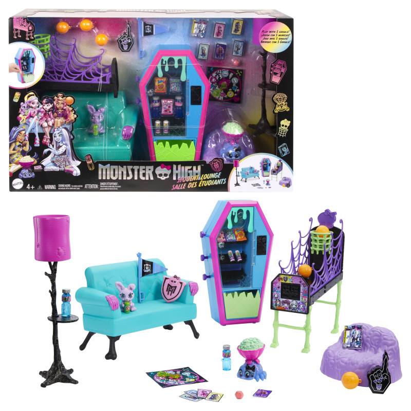 MONSTER HIGH STUDENT LOUNGE -LEIKKISETTI