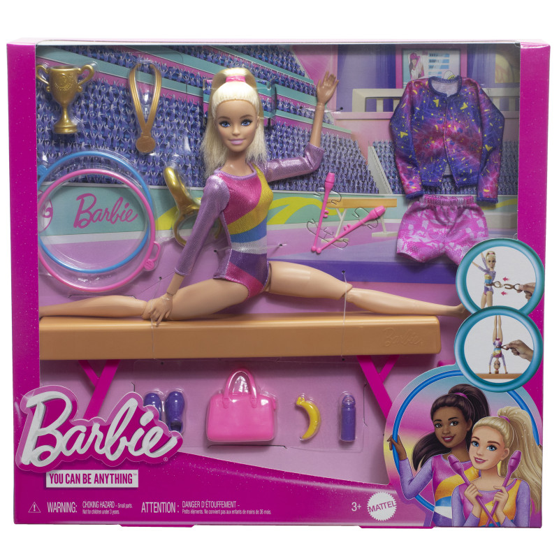 VOIMISTELIJA-BARBIE LEIKKISETTI