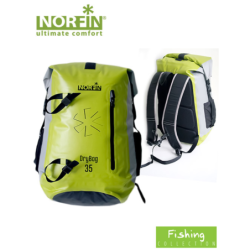 Norfin reppu Dry Bag 35, vesitiivis, keltainen/musta