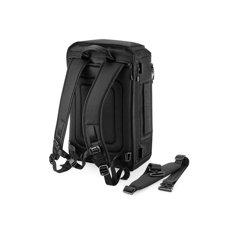 Quadra Pitch Black 72h Weekender Reppu, vettähylkivä, musta 28L