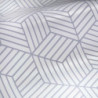 RoomMates Liimaa & Irrota -tarratapetti Striped Hexagon White/Grey