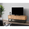 Chic Home Tiitus TV-taso 140 cm, ruskea/musta