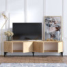 Chic Home Norma TV-taso 180 cm, beige/musta