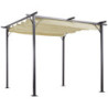 Outsunny Pergola 3x3m, Beige