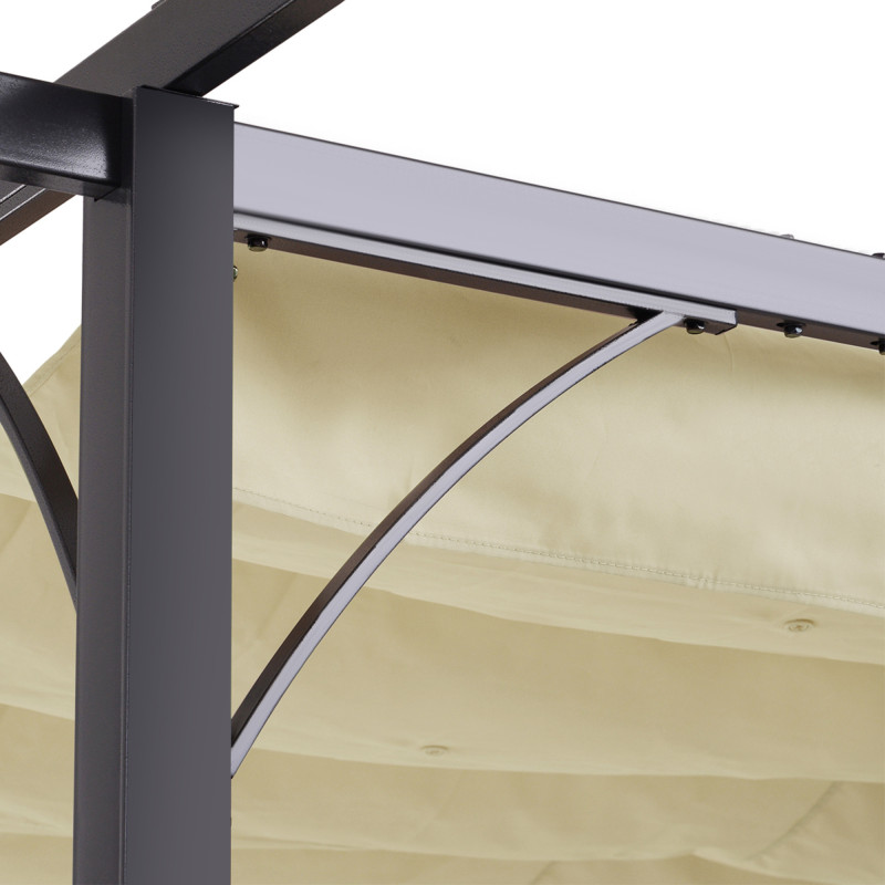 Outsunny Pergola 3x3m, Beige