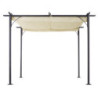 Outsunny Pergola 3x3m, Beige