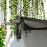 Outsunny Pergola / Terassikatos 3x3m, Harmaa