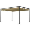 Outsunny Pergola / Terassikatos 4x3m, Khaki