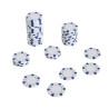 Pokerisalkku 500 pelimerkkiä + 2 korttipakka