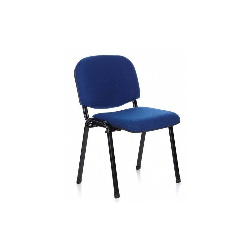 Sininen tuolisetti kokoustilaan