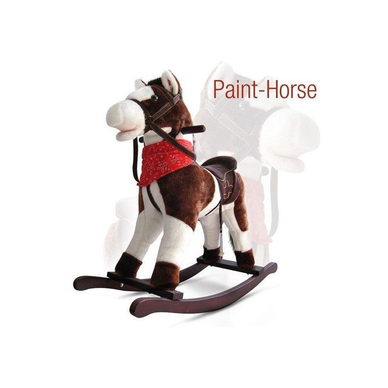 Keinuhevonen äänillä - Paint horse