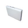 Taitettava Hierontapöytä Premium Alu 2V, 195x70cm, Valkoinen
