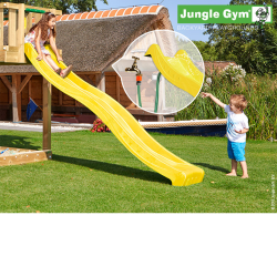Jungle Gym -liukumäki, keltainen 265 cm