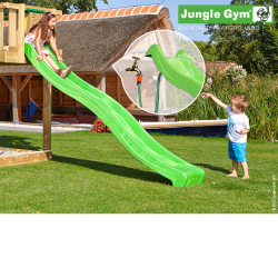 Jungle Gym -liukumäki, vihreä 265 cm