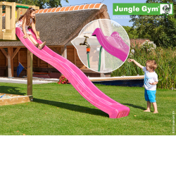 Jungle Gym -liukumäki, violetti 265 cm