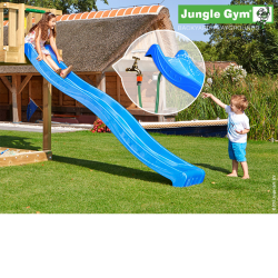Jungle Gym -liukumäki, sininen 265 cm