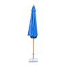 Outsunny Puinen aurinkovarjo 300x245cm (sininen)