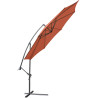 Oranssi Aurinkovarjo 350cm