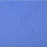 8-osainen palapeli suojamatto EVA (sininen)