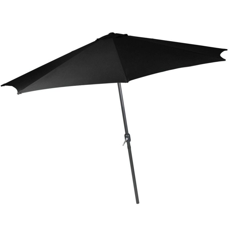 Musta Aurinkovarjo 300cm