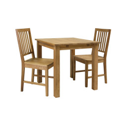 GLOUCESTER ruokailuryhmä, 75 cm pöytä & 2 tuolia