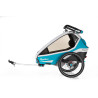 Qeridoo KidGoo2 Sport polkupyörän peräkärry 2020, sininen tai harmaa