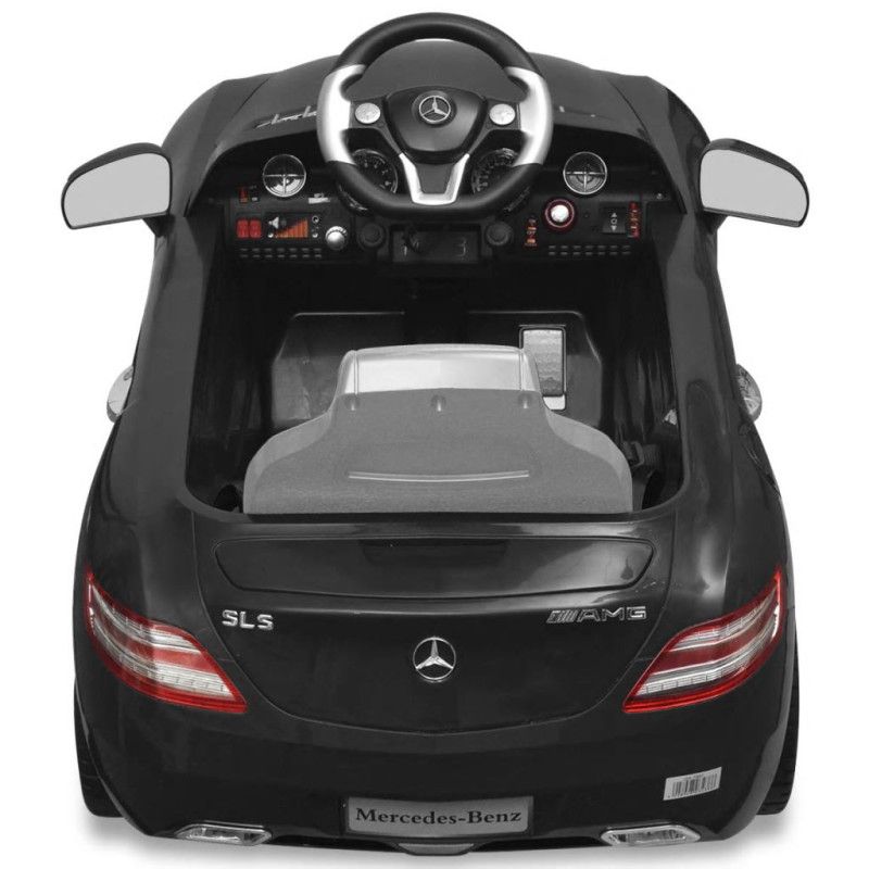 Sähköinen Istuttava-auto Mercedes Benz AMG Musta 6V Kauko-ohjaus