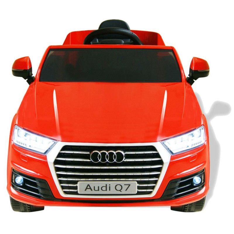 Sähkökäyttöinen ajettava auto Audi Q7 Punainen 6V