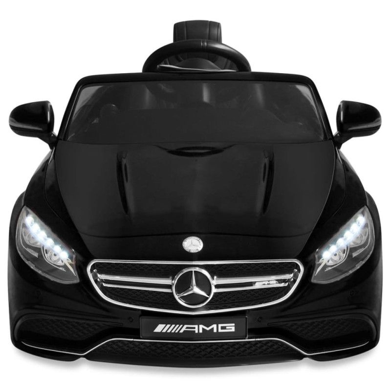 Sähkökäyttöinen ajettava auto Mercedes Benz AMG S63 musta 12V
