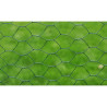 Verkkoaita galvanoitu teräs, 1x25m vihreä, kuusikulmiokuvio