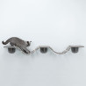 TRIXIE Seinään asennettavat kissan kiipeilytikkaat 150x30 cm