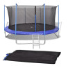 Turvaverkko 3,66 m pyöreään trampoliiniin