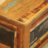 Sohvapöytä säilytysosastolla vintagetyyli Kierrätetty puu