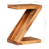 Z-muotoinen sivupöytä Kiinteä seesampuu