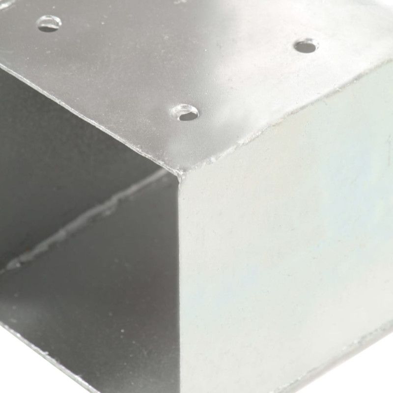 Tolppaliitin T-muoto galvanoitu metalli 71x71 mm