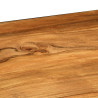 Kirjoituspöytä kiinteä akaasiapuu 120x50x77 cm