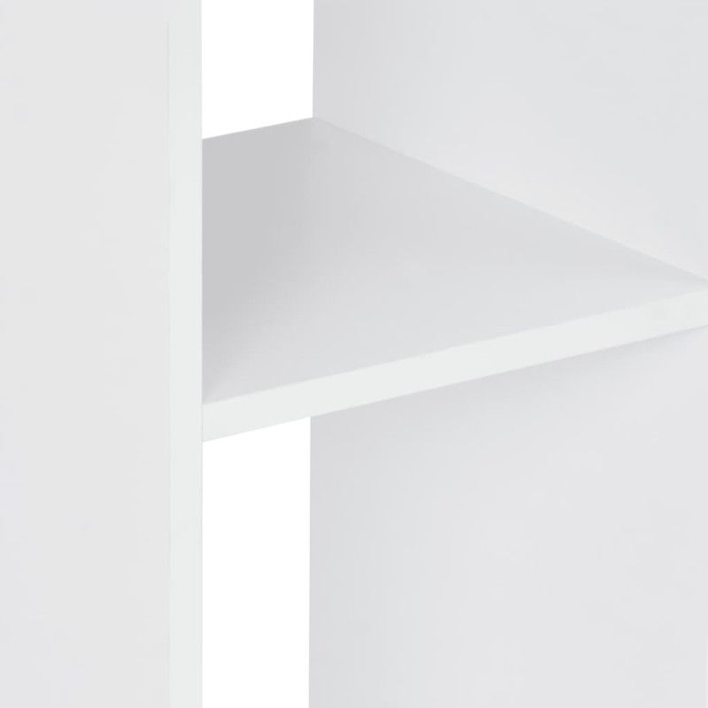 Baaripöytä valkoinen 60x60x110 cm