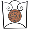 3-osainen mosaiikkibistrosarja keraamiset laatat terrakotta