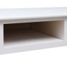 Kirjoituspöytä valkoinen 110x45x76 cm puinen