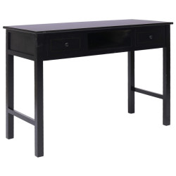 Kirjoituspöytä harmaa 110x45x76 cm puinen