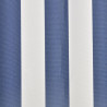 Markiisikangas sininen & valkoinen 4 x 3 m (ei sisällä runkoa)