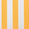 Markiisikangas oranssi ja valkoinen 350x250 cm