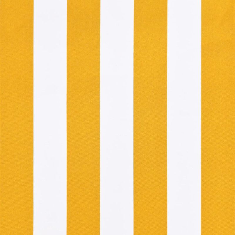 Bistromarkiisi 150x120 cm oranssi ja valkoinen