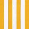 Bistromarkiisi 250 x 120 cm oranssi ja valkoinen