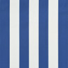 Sisäänkelattava markiisi 150x150 cm sininen ja valkoinen
