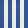 Sisäänkelattava markiisi 350x150 cm sininen ja valkoinen